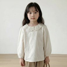 꼰띠키즈 여아용 셀럽 블라우스
