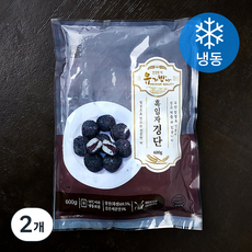 유기방아 흑임자경단 (냉동), 600g, 1개입, 2개