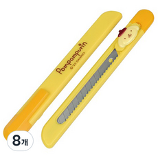 바이하츠 포켓 커터칼 소 P-PPCT, 폼폼푸린, 8개