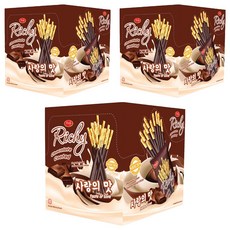 Richy 瑞奇 巧克力風味餅乾棒, 400g, 3盒