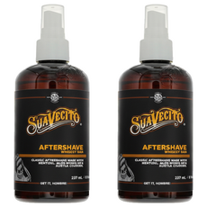 SUAVECITO 骷髏頭 Whiskey Bar 深焙威士忌鬍後水 8oz, 2瓶