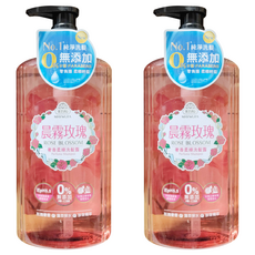 美吾髮 奢香柔順洗髮露 晨霧玫瑰, 700ml, 2瓶