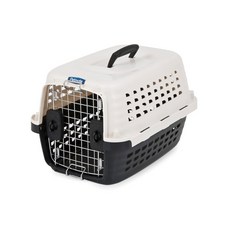 Petmate COMPASS 33P滑扣式專業運輸籠 適用於5公斤以上至9公斤寵物, 雙色, 長62 x 寬42 x 高38cm, 1個