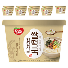 Dongwon 東遠 濃牛骨杯裝年糕湯, 10個, 151g