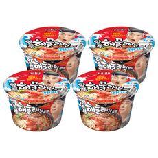 paldo 八道 碗裝御膳石鍋海鮮湯麵 110g, 4入