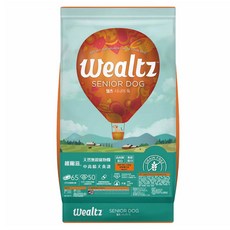 Wealtz 維爾滋 無穀犬糧 中高齡犬, 雞肉, 1200g, 1袋