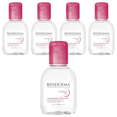 BIODERMA 舒敏高效潔膚液, 100ml, 5瓶