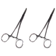 來福 直式止血鉗 電鍍材質 台灣產 12.5cm, 2支