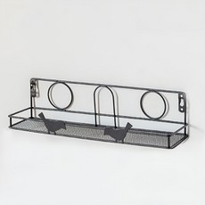 JHCompany 現代風收納層架, 1層, 鳥黑色