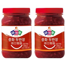 미달미 신호 중화 두반장, 580g, 2개