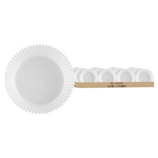 WE CHAMP 氣炸鍋專用烘焙紙 Z0013 白色圓形, 100個