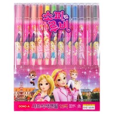 동아 소피루비 샤프식 색연필, 12색, 2개