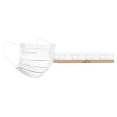 comet GOGO DINO 兒童獨立包裝口罩, 6個, 100片, 白色