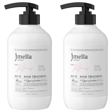 jmella 香氛護髮乳 Blooming Peony, 17種胺基酸複合物, 法國頂級香料, pH5.0~6.0弱酸性, 500ml, 2瓶