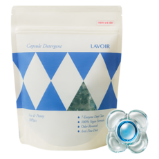 [Vegan Life] LAVOIR 純素高濃縮洗衣膠囊 鳶尾花與牡丹香, 1個, 30入