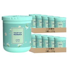小麥購物 香氛擴香膏, 山谷百合, 220g, 10罐