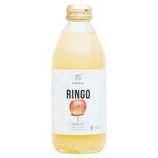 Kimino 青森蘋果氣泡果汁飲, 250ml, 1個