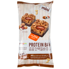 Gomgom 蛋白質棒迷你尺寸, 1包, 480g