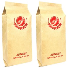 JUNGLE哥倫比亞薇拉Supremo咖啡豆, 無研磨咖啡豆, 200g, 2包