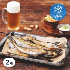 해맑은푸드 반건조 조미노가리 (냉동), 2개, 1kg(중)