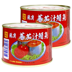 新宜興 蘇澳 蕃茄汁鯖魚, 445g, 2罐