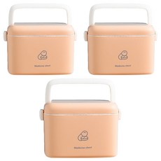 제이엠 구급 약상자 대형 살구, 3개