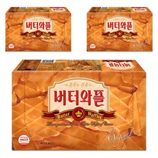 크라운 버터와플, 237g, 3개