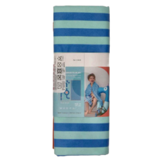 QUUt 多功能超吸力浴巾 道路遊戲 (M 140x70cm), 道路遊戲 藍色 + 淺綠色, 1個