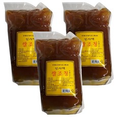 한강 진사댁 전통 쌀조청, 3kg, 3개