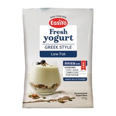 EasiYo 希臘優格粉 原味低脂, 170g, 1包, 20包