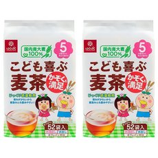 Hakubaku 麥茶包, 8g, 52包, 2袋