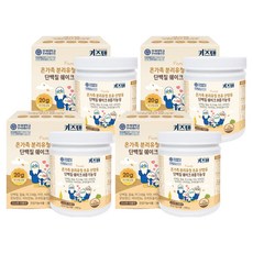 키즈텐 온가족 단백질 초유 산양유 유청단백질 콜라겐, 288g, 4개