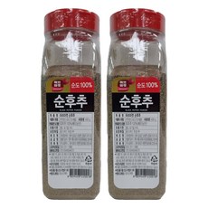 香草市場純胡椒, 400g, 2個