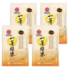 三好米 一等糙米，口感Q彈 軟硬適中 3kg, 4包