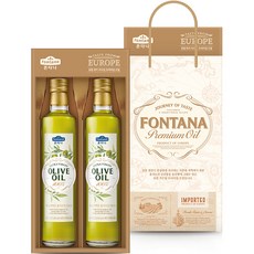 Fontana 高級橄欖油禮盒組 5號款 500ml, 1組