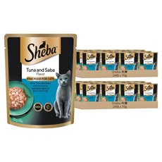 Sheba 希寶 鮮饌包 貓主食餐包, 鮪魚 + 鯛魚, 70g, 48包