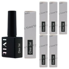 Eyebit Better Tone Gel Nail Clear Gel, 單色, 6個