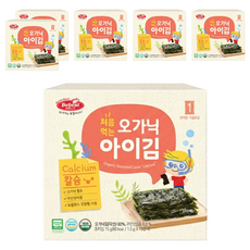 Bebest 貝思 加鈣兒童海苔, 15g, 6盒