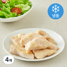 셰프초이스 국내산 닭으로 만든 닭가슴살 슬라이스 (냉동), 500g, 4개, 1개입