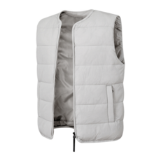 HARRISON HOMME 男款簡約素色無領拉鍊背心 WCVM383 WSP1462