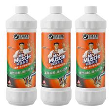 Mr Muscle 威猛先生 馬桶/排水管疏通劑, 960ml, 3瓶