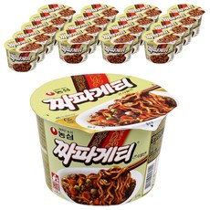 짜파게티 큰사발면 123g, 18개