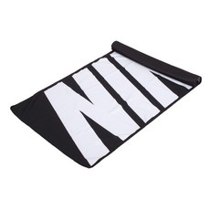 NIKE 耐吉 Cooling Towel Medium 運動毛巾, 黑色 + 白色, 1條