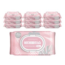 OLDam 掀蓋式濕紙巾, 70g, 62張, 10包