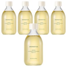 아로마티카 서렌 바디오일 라벤더 & 마조람, 100ml, 5개