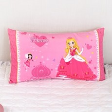 design n 孩童棉質印花枕頭, Happy princess