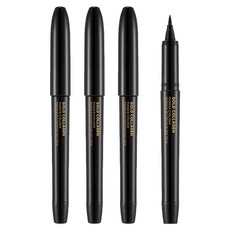 THE FACE SHOP 菲詩小舖 金色膠原蛋白記號筆眼線筆, 01黑色, 3個