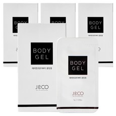 제이앤코 온더바디 쿨링겔 파우치형 10p, 50g, 4개