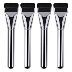 록스 일자형 파운데이션 납작 브러쉬, 4개