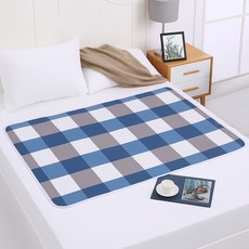 Novarim老年人患者護理防水墊, 藍色